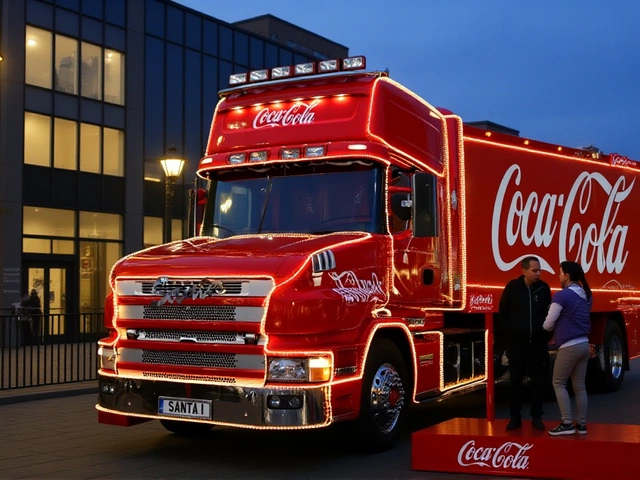 Coca-Cola Christmas Truck Tour 2023 Kicks Off in Glasgow with Ticketed Stops and Community Focus